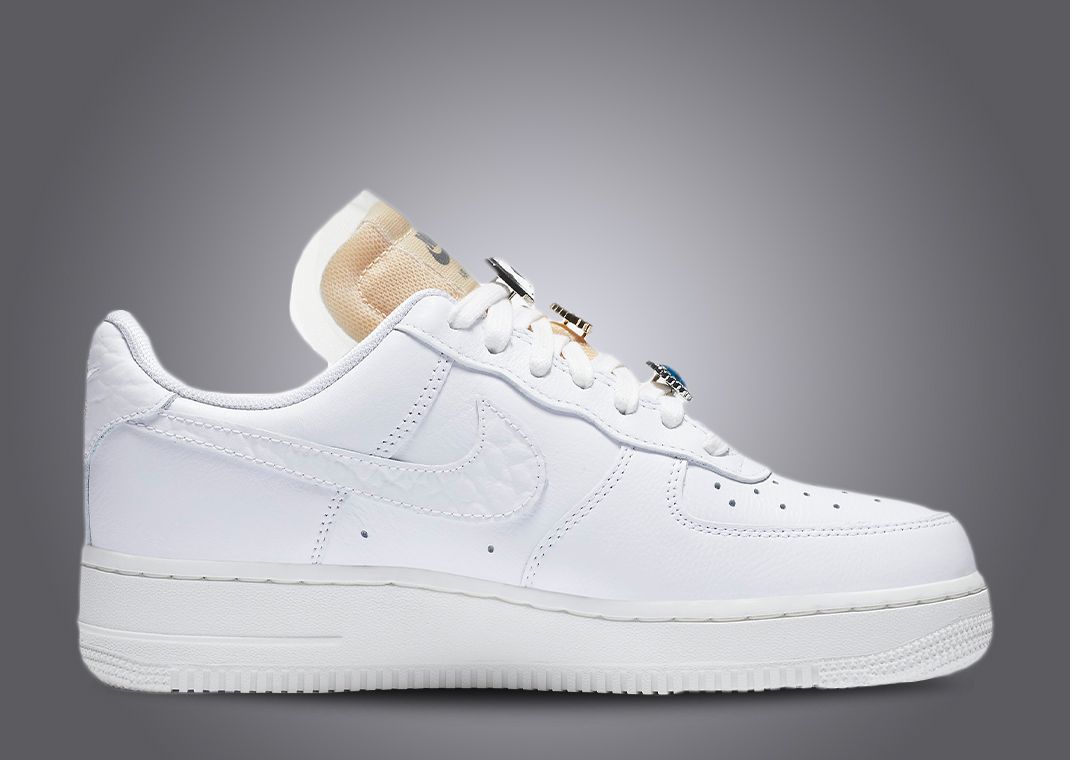 Bring The Bling With The Nike Air Force 1 07 LX Jewels White