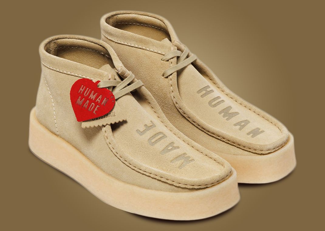 Human Made x Clarks Originals Wallabee Made Angle