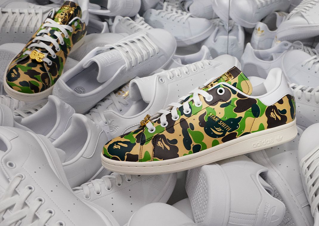 BAPE x adidas Stan Smith ABC Camo