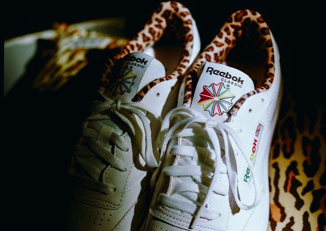 Wacko Maria x Reebok Club C 85 White Tongue Detail