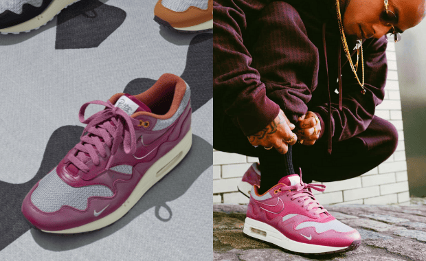 The Patta x Nike Air Max 1 Waves Maroon Rush Gets a Release Date
