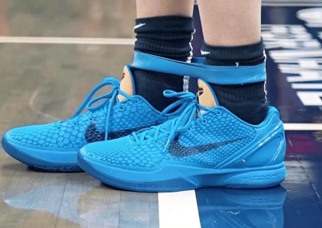 Caitlin Clark Debuts her Nike Kobe 6 Protro Cookie Monster PE