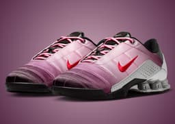 Forget-Me-Nots x Nike T90 Shox Magia Shy Pink (W) - Angle