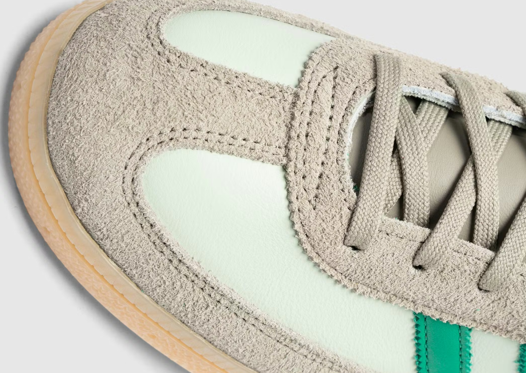 The Whitaker Group x adidas Handball Spezial Green - Detail
