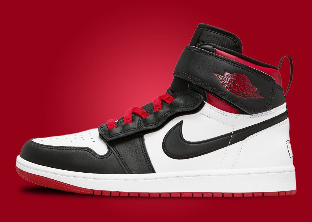シューズ(男性用) Nike Air Jordan1 High Flyease Black/Red Jordan Air Jordan 1 Hi Flyease Sneakers | Black | FARFETCH