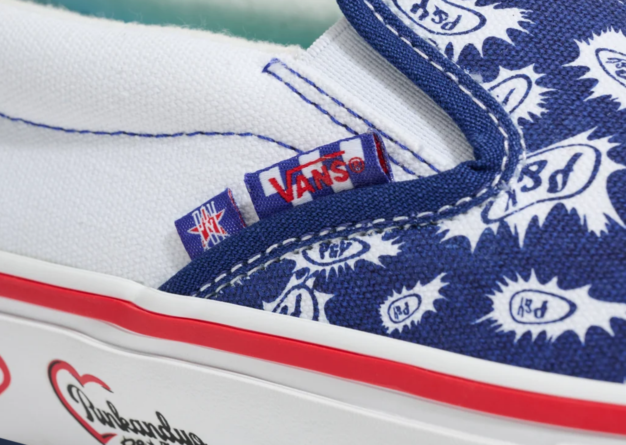 Punkandyo x Vans Classic Slip-On Navy