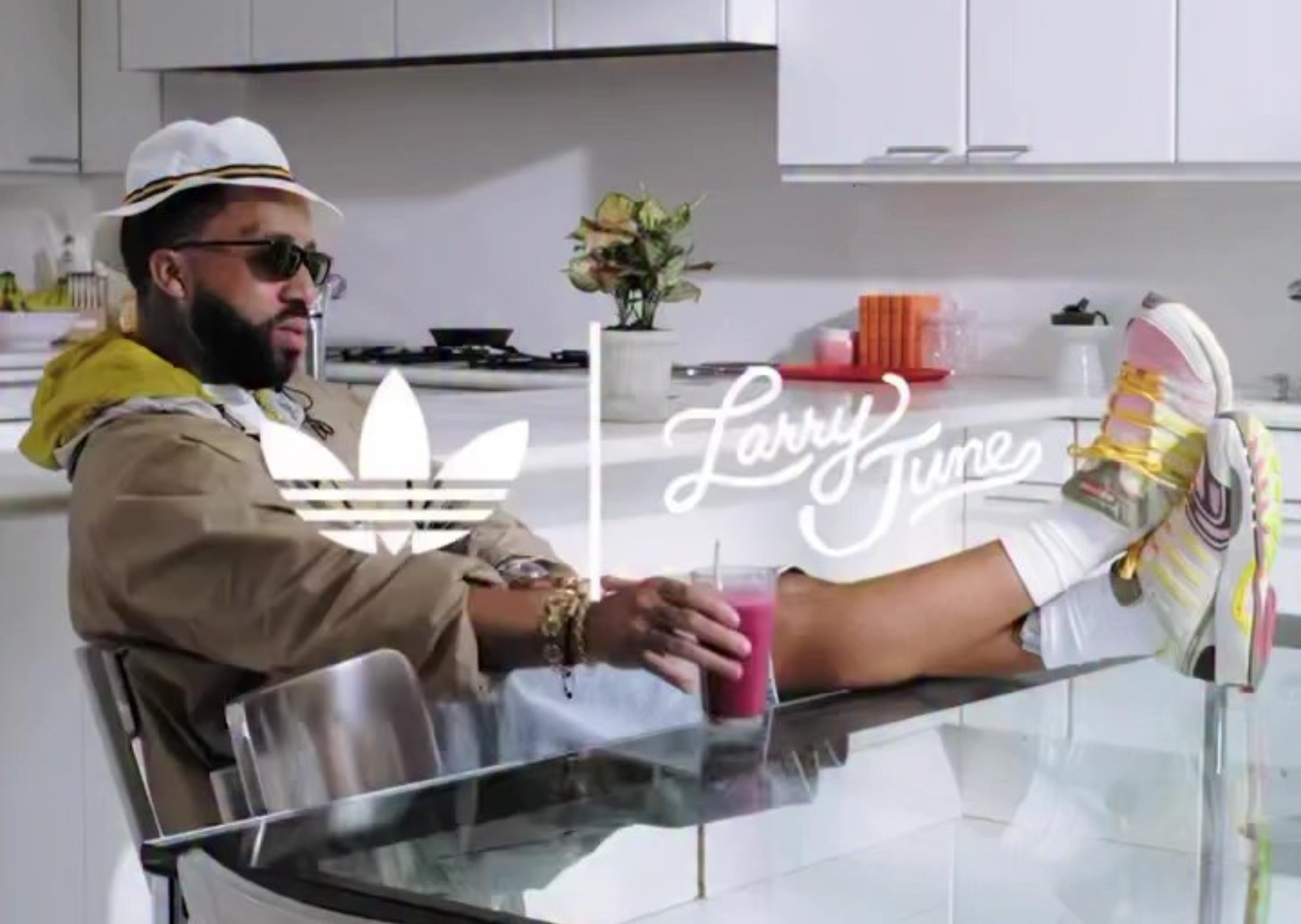 Larry June x adidas Adistar Control 5 Watermelon Smoothie
