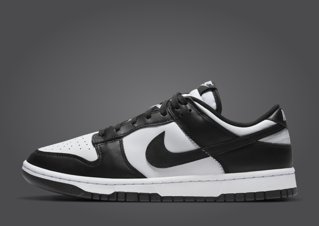 Nike Dunk Low Panda Lateral Side