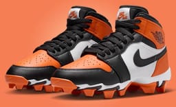 The Air Jordan 1 Mid TD Cleat Shattered Backboard Releases July 2025
