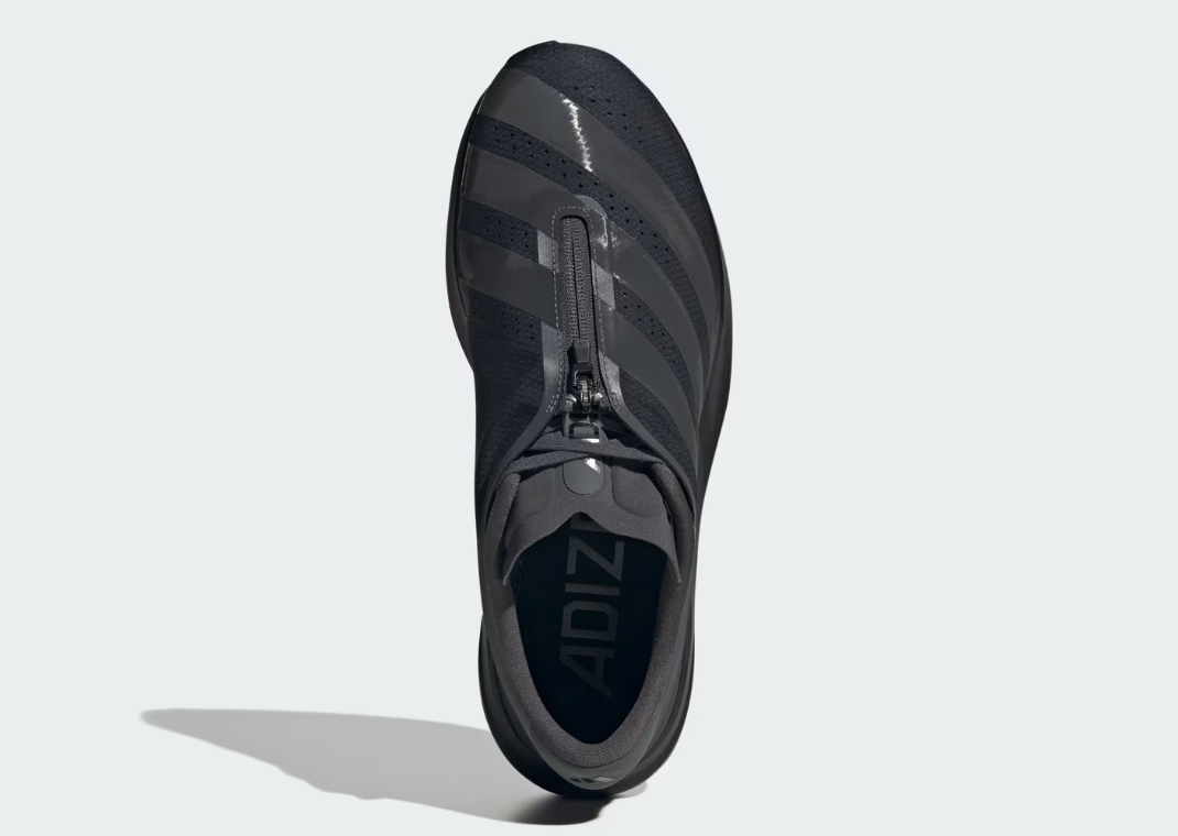 adidas Adizero Evo SL Zip Core Black - Top