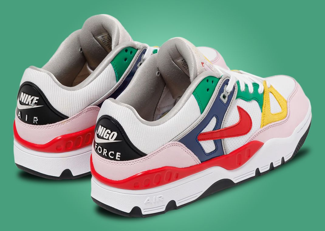 The Nigo x Nike Air Force 3 Low Multi-Color Releases in October 2024