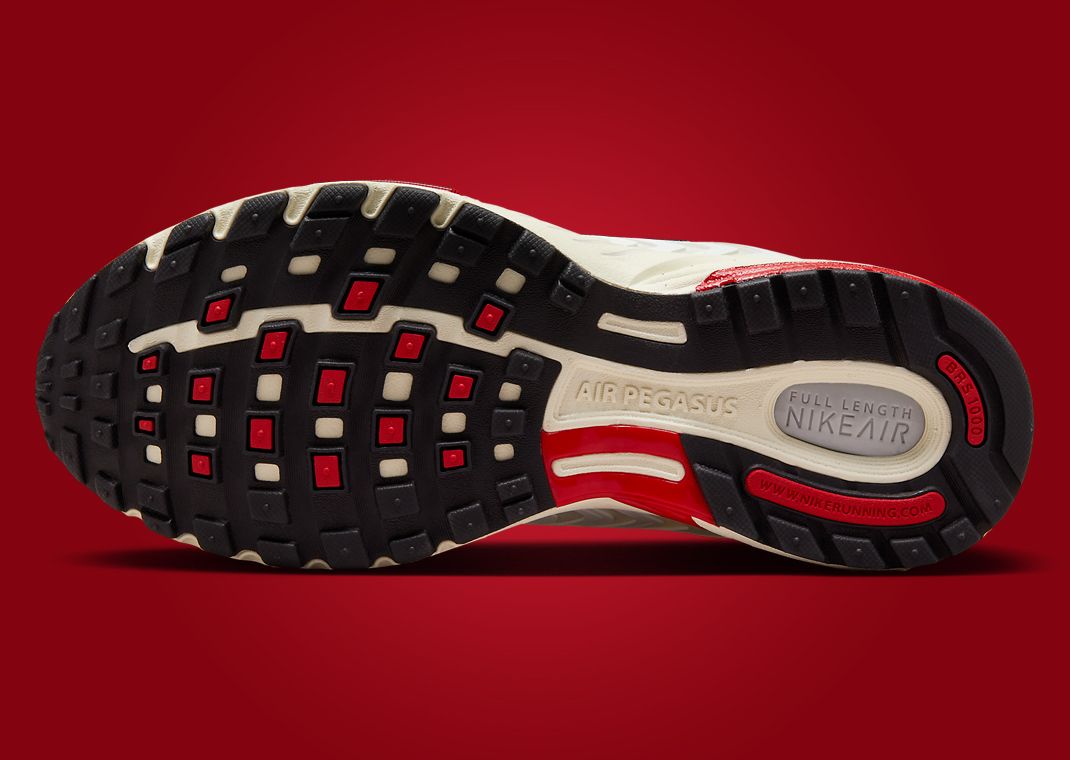 Nike Air Pegasus 2K5 Phantom Gym Red (W) Outsole
