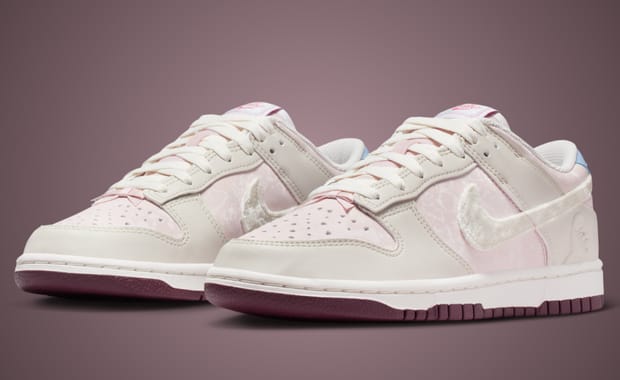 Nike’s Valentine’s Day Collection Ties a Pink Bow on the Dunk Low 