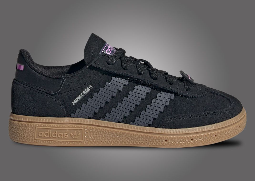 Minecraft x adidas Handball Spezial Creeper Lateral