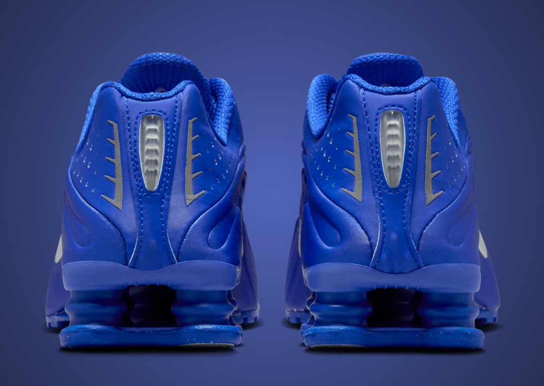 Nike Shox R4 Blue Woman Group (W) Heel