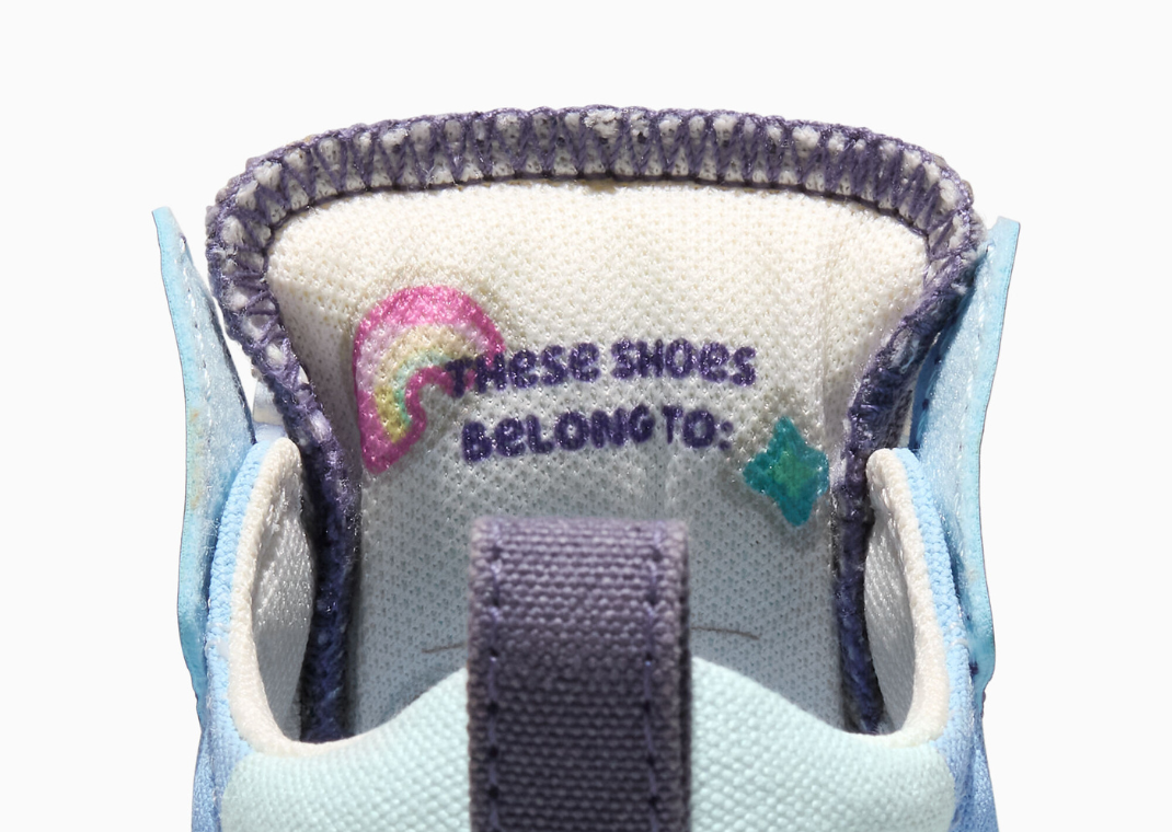 Bluey x Converse Chuck Taylor All-Star Madison (PS) Tongue Detail