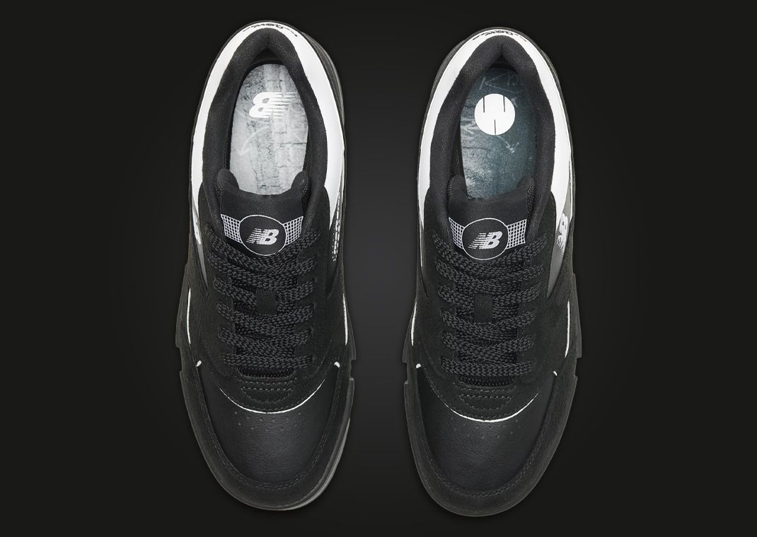 MSFTSrep x New Balance 0.01 Black White Top