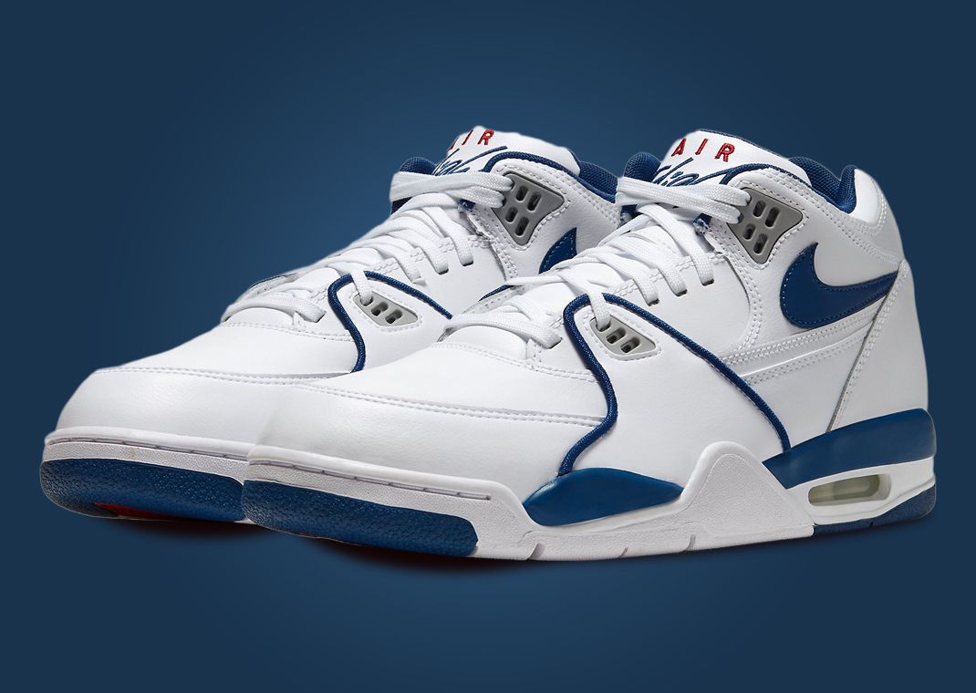 Nike Air Flight 89 White Royal Red