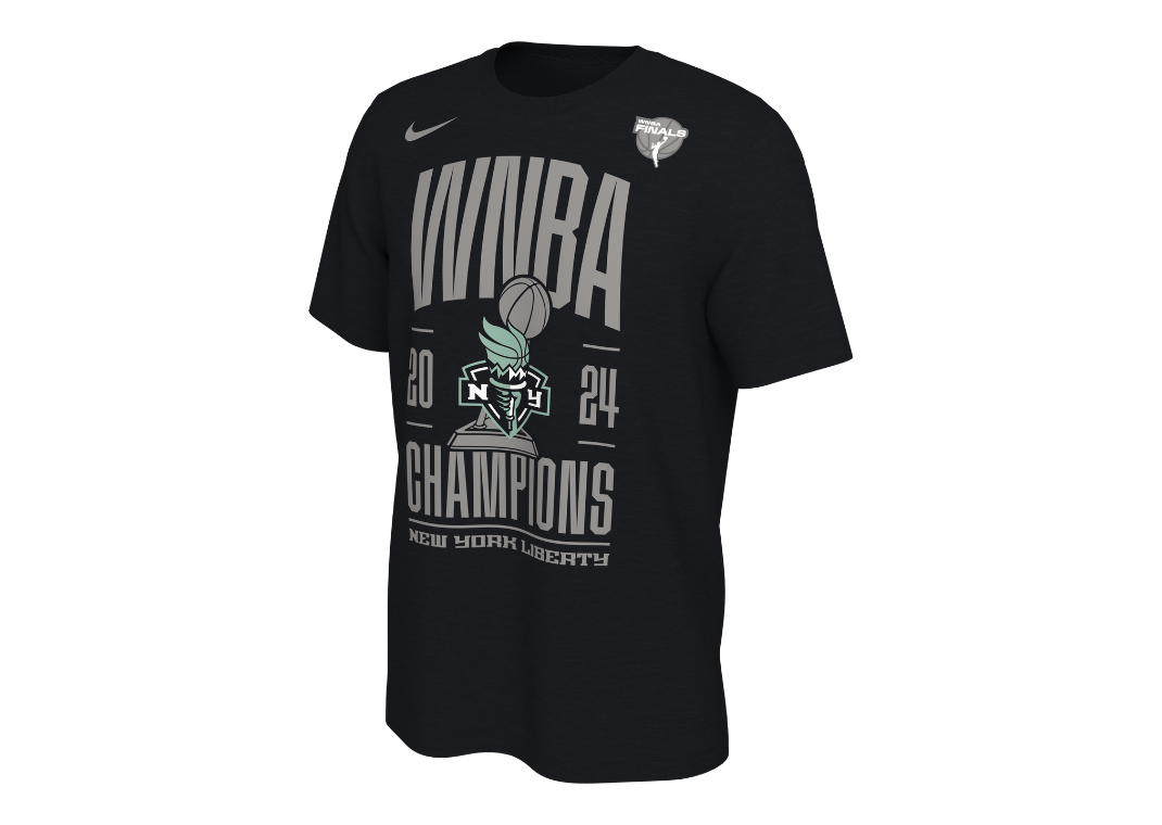 New York Liberty 2024 WNBA Champions T-Shirt