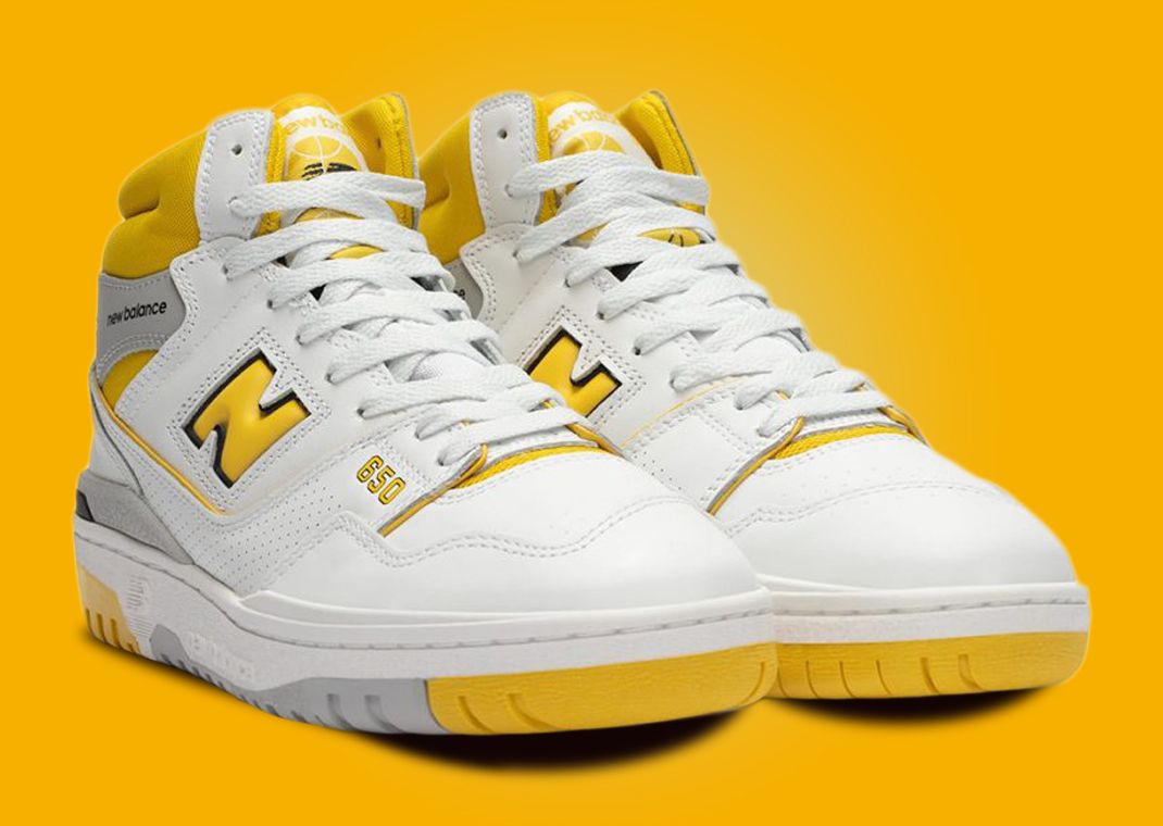 New Balance 650 White Yellow