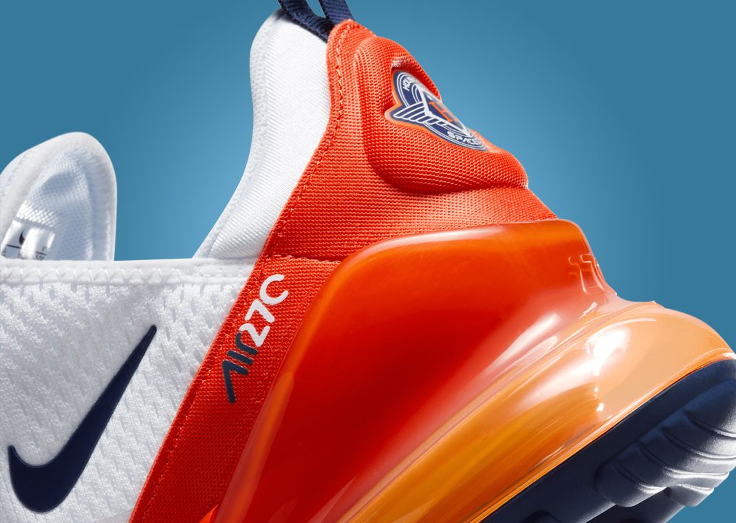Nike Air Max 270 Houston Astros Heel Detail