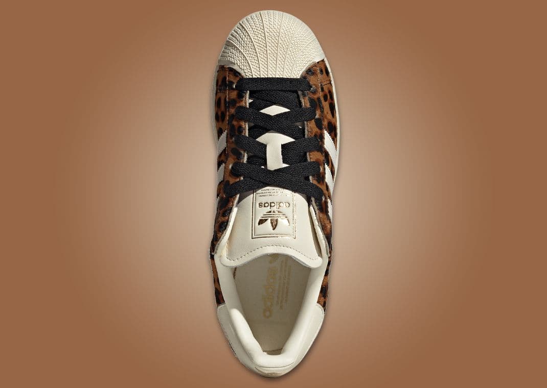 The adidas Superstar Cream Leopard Print Releases August 2025