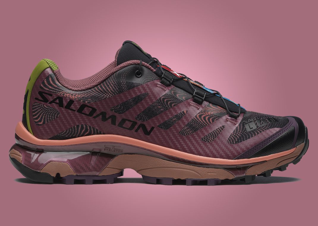 Salomon XT-4 OG Rave at Dawn Nocturne Tawny Port Lateral