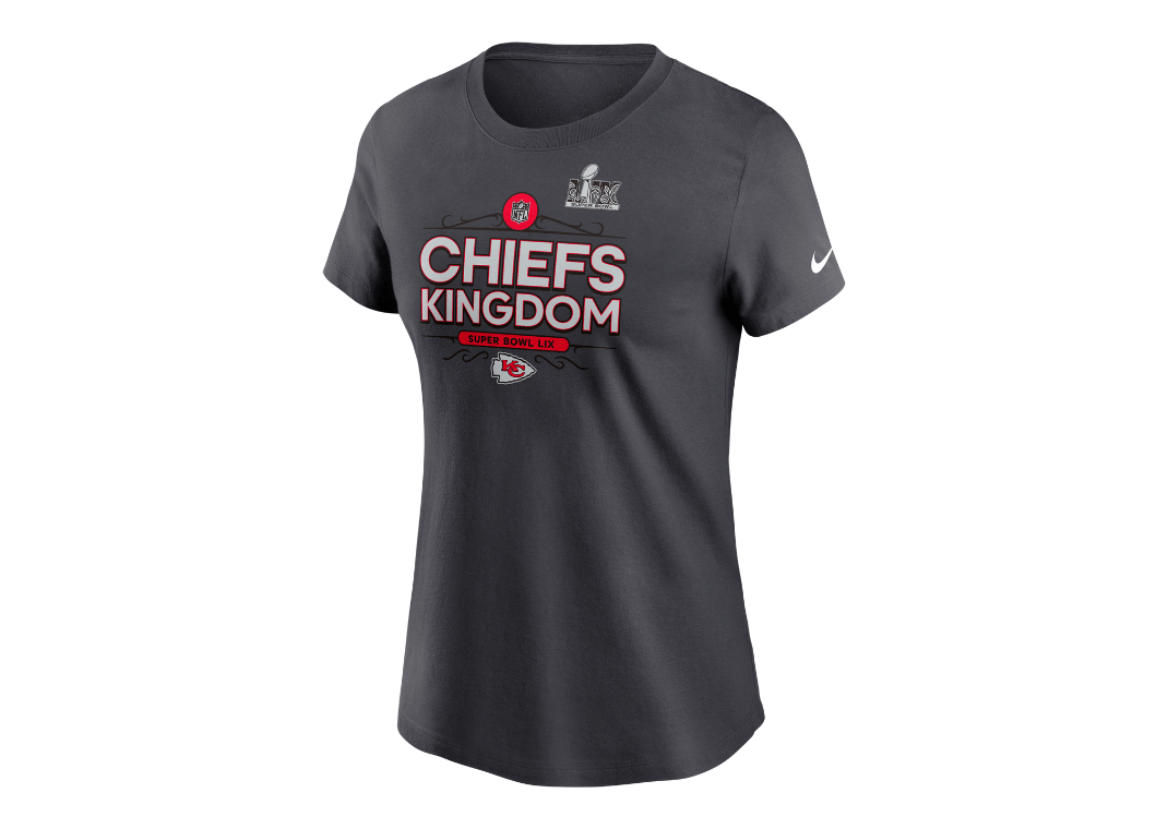 Kansas City Chiefs Super Bowl LIX Bound Local Women's Nike NFL T-Shirt