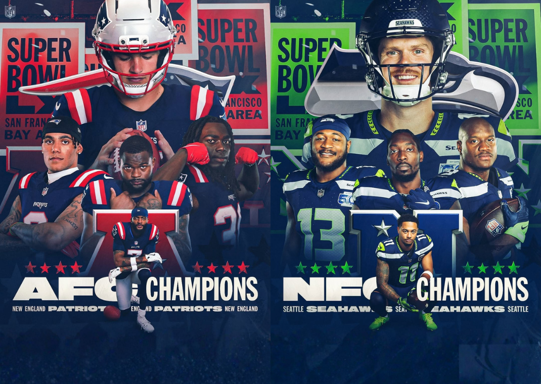 AFC and NFC Champions