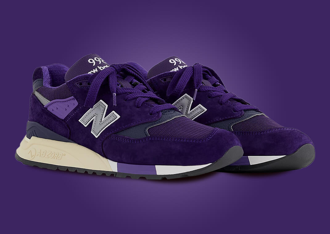 New Balance 998 Made in USA by Teddy Santis Plum Purple
