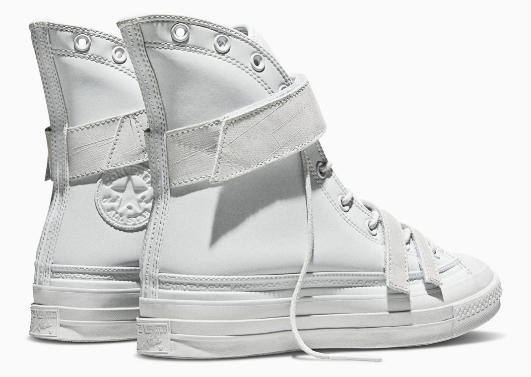 Anonymous Club x Converse Chuck Taylor White - Heel Angle