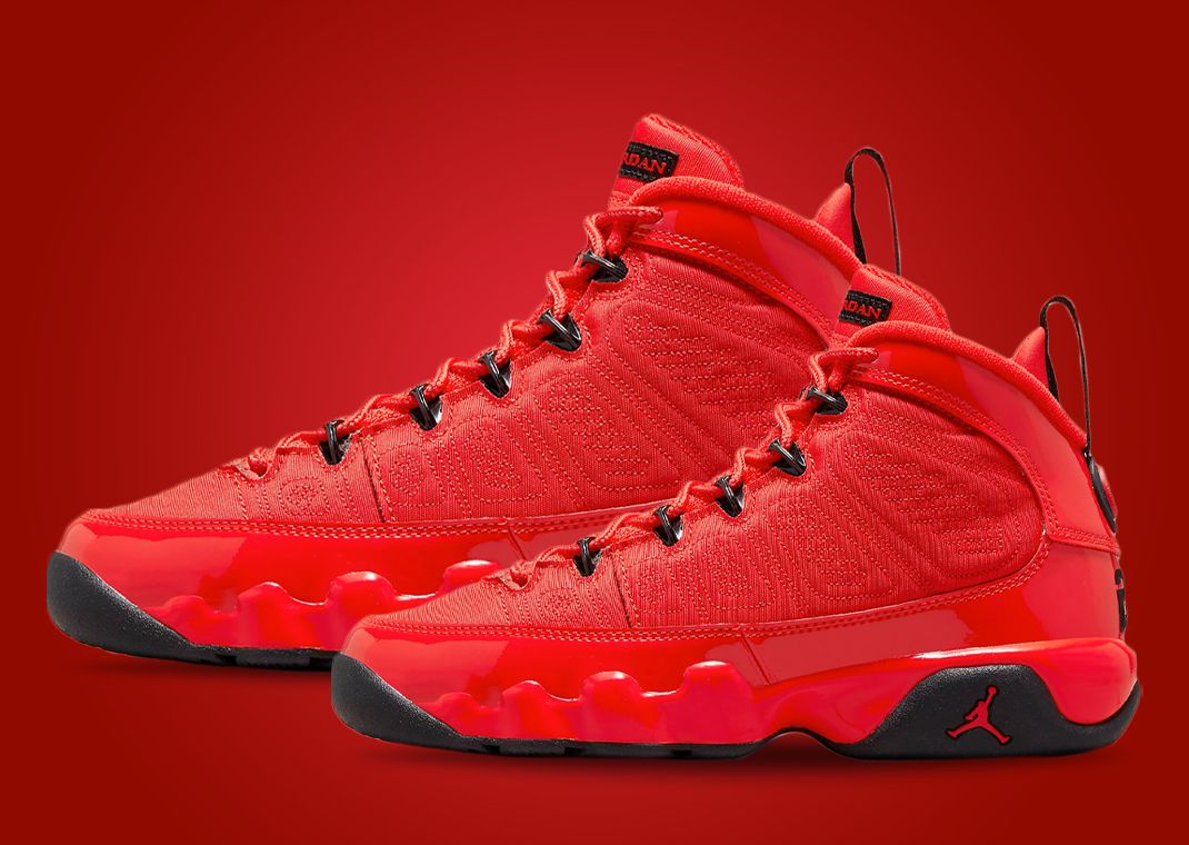 Air Jordan 9 Retro "Chile Red" (men & GS)