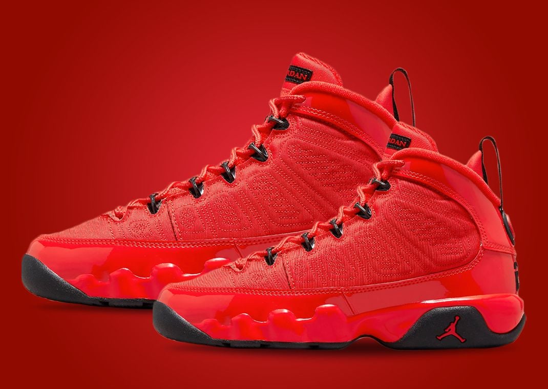 Air Jordan 9 Retro "Chile Red" (men & GS)