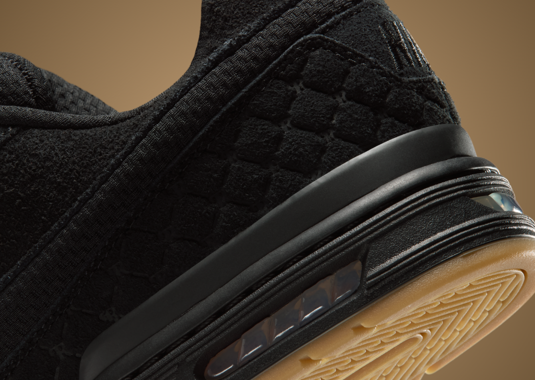Nike SB Paul Rodriguez Zoom Air Low Black Gum - Heel Detail