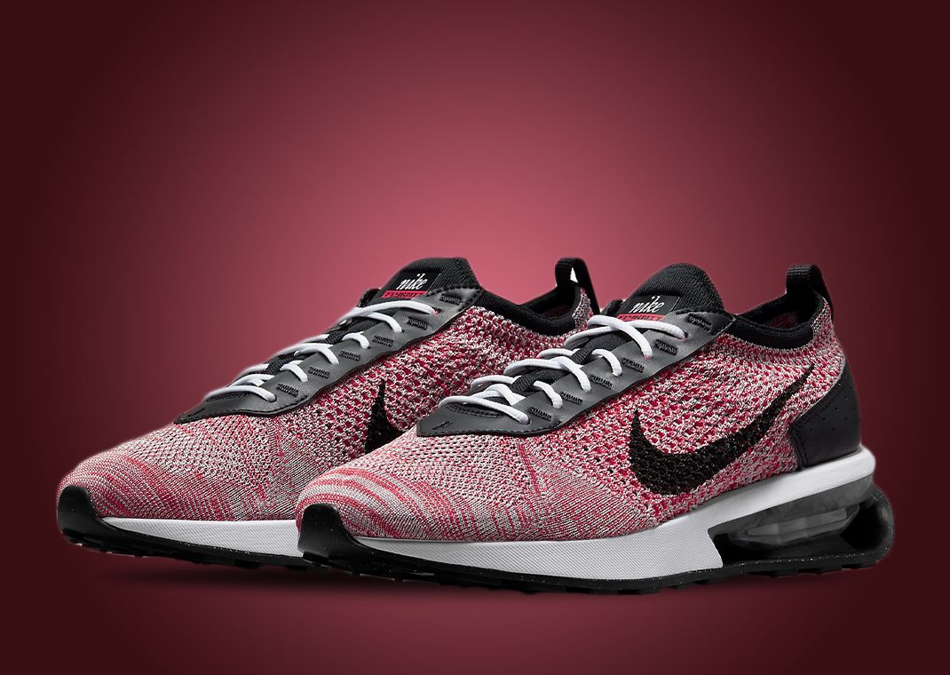 Nike Air Max Flyknit Racer University Red Black