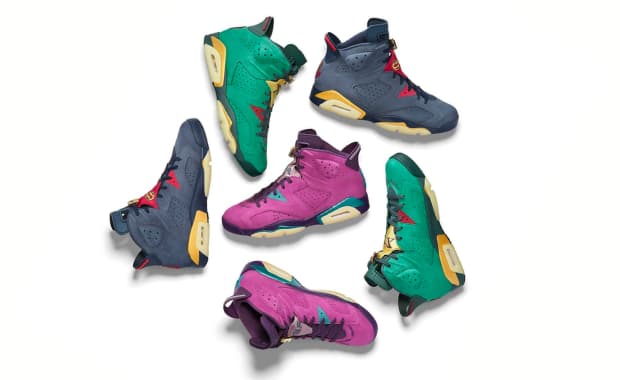 Jordan Brand Gifts Athletes Air Jordan 6 Retro Fraternity PE's