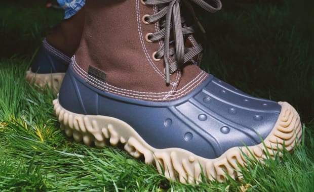 Salehe is Bringing Back the Crocs Cypress Duck Boot in Brown and Blue Taho Colorway
