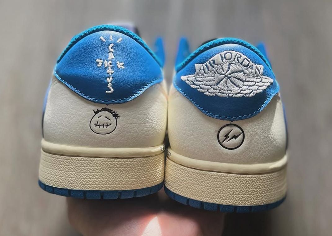 Travis Scott x fragment design x Air Jordan 1 Low