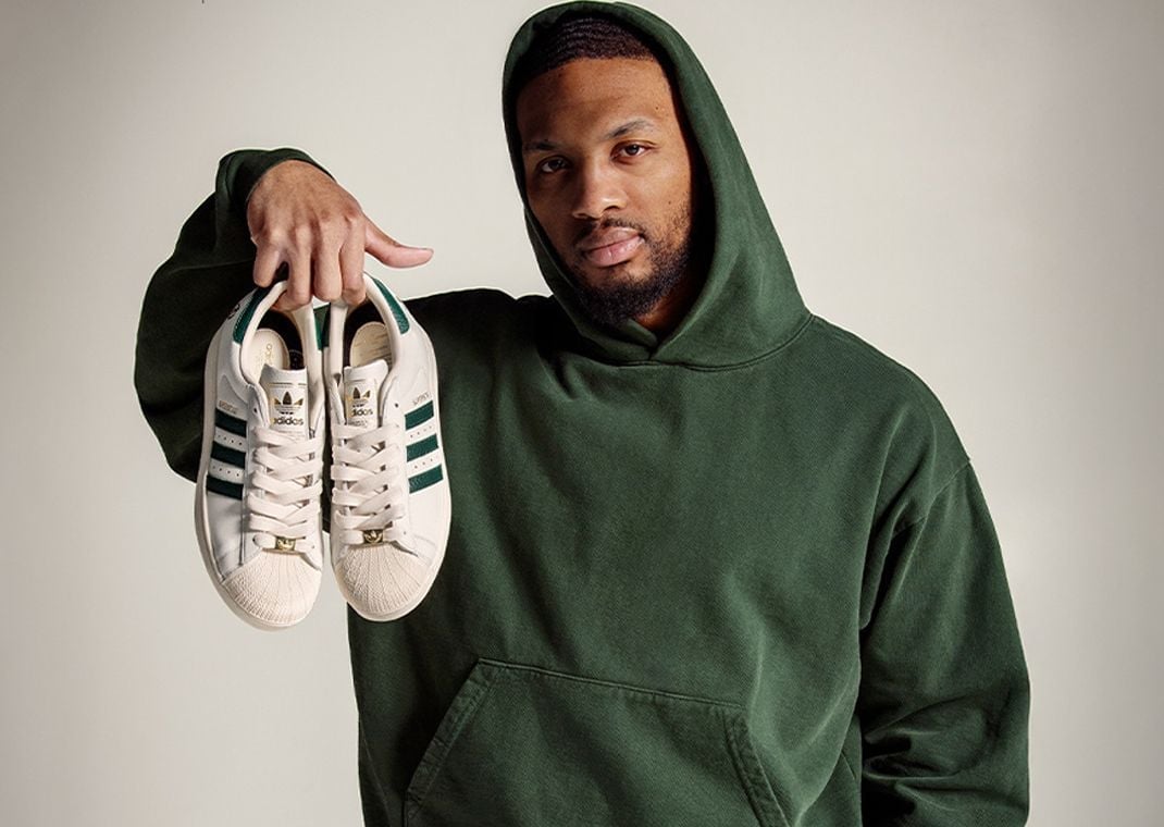 Damian Lillard x adidas Superstar Dame Time