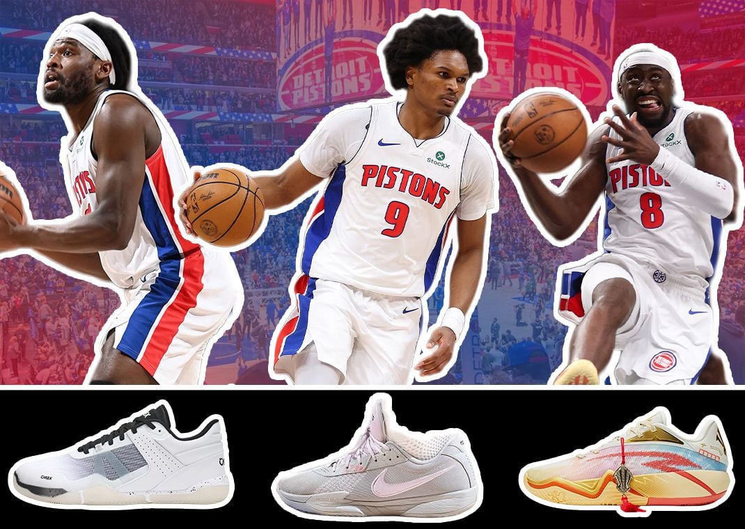 Isaiah Stewart, Ausar Thompson, and Caris LeVert