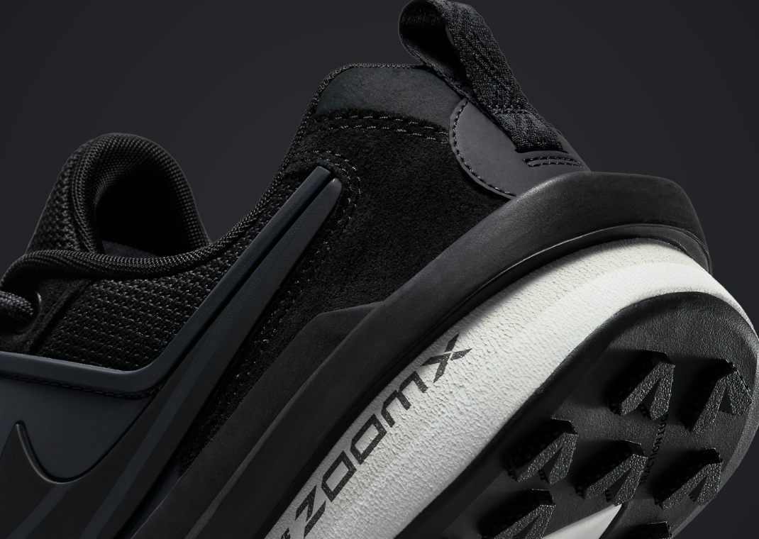 sacai x Nike Zegamadome SP Black Heel