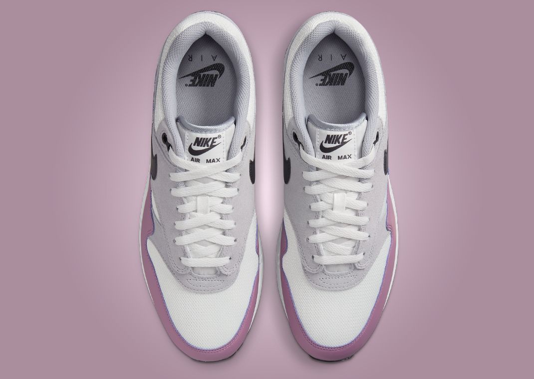 Nike Air Max 1 Summit White Wolf Grey Pink Top