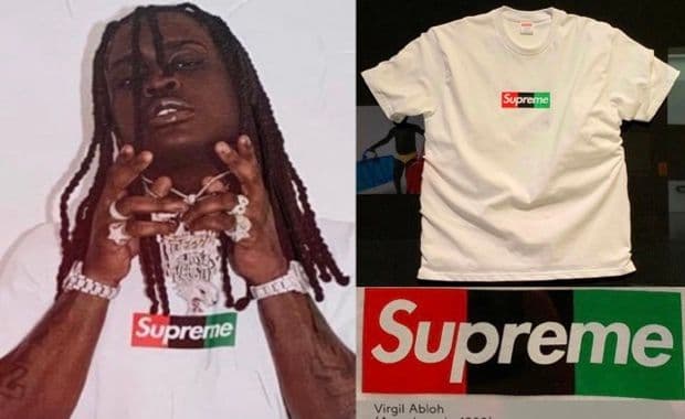 Supreme/Virgil Abloh Figures of Speech - MCA Box Logo Tee 