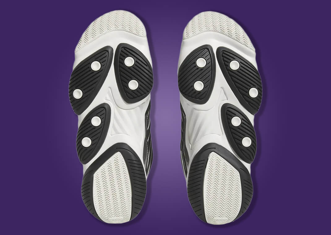 adidas Top Ten 2010 Black White Outsole