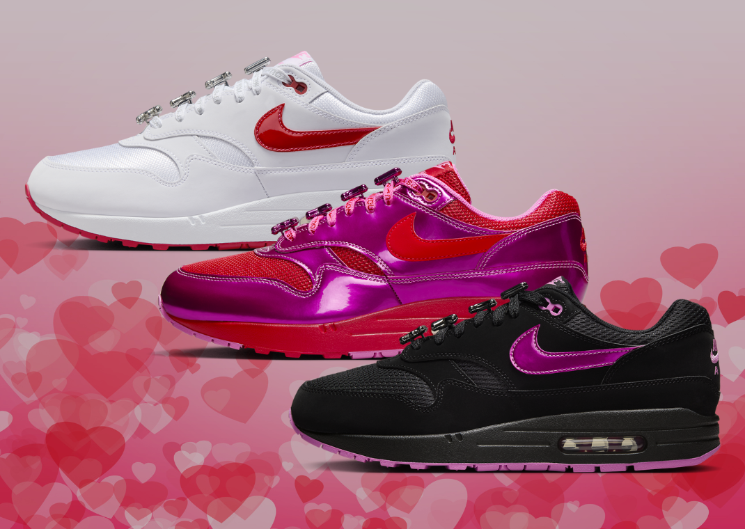 Nike Air Max 1 Valentine’s Day 2025 Collection 