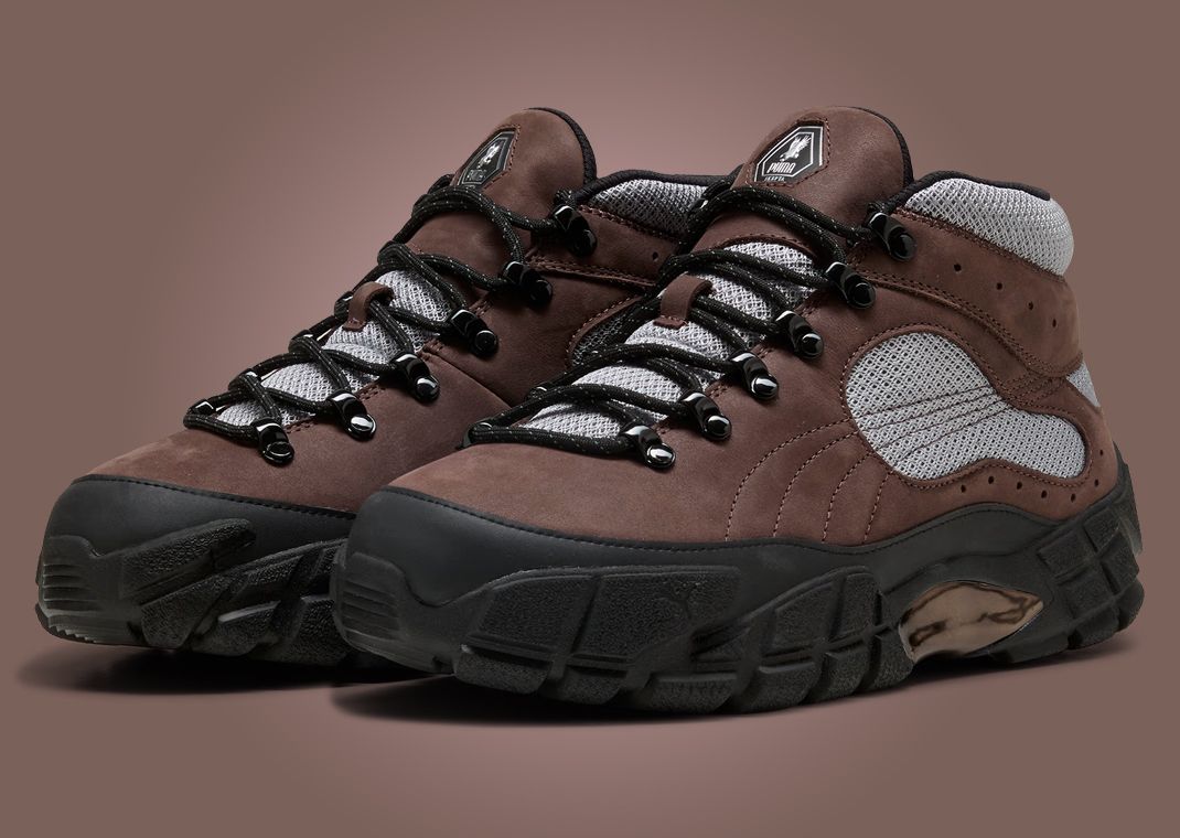 Skepta x Puma Forever Mid Brown Black Angle
