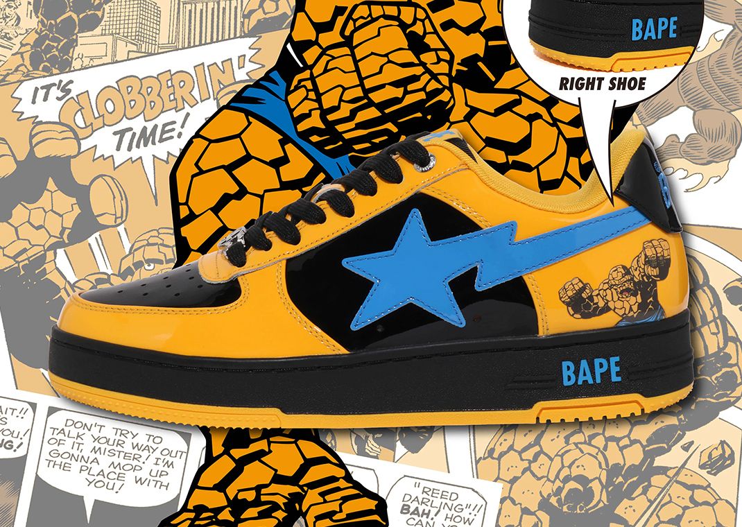 The Fantastic Four x A Bathing Ape BAPE STA The Thing Lateral