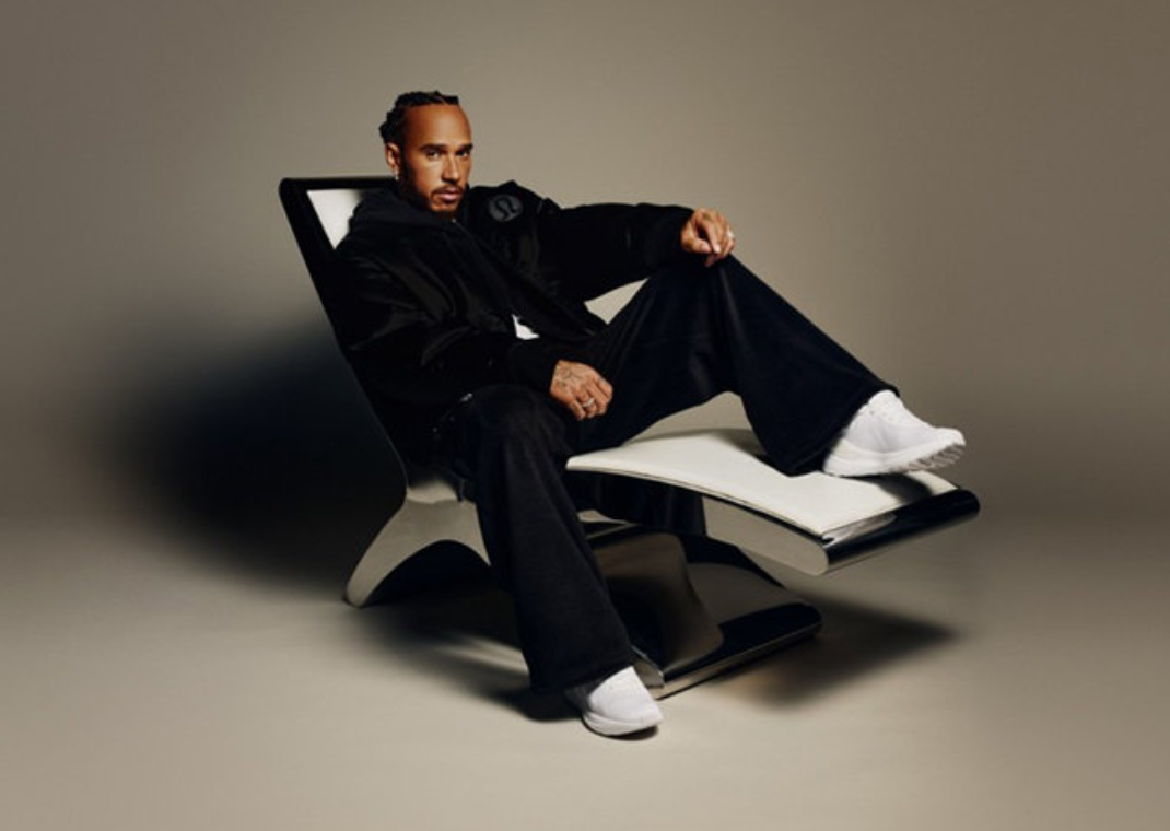 Lewis Hamilton for lululemon