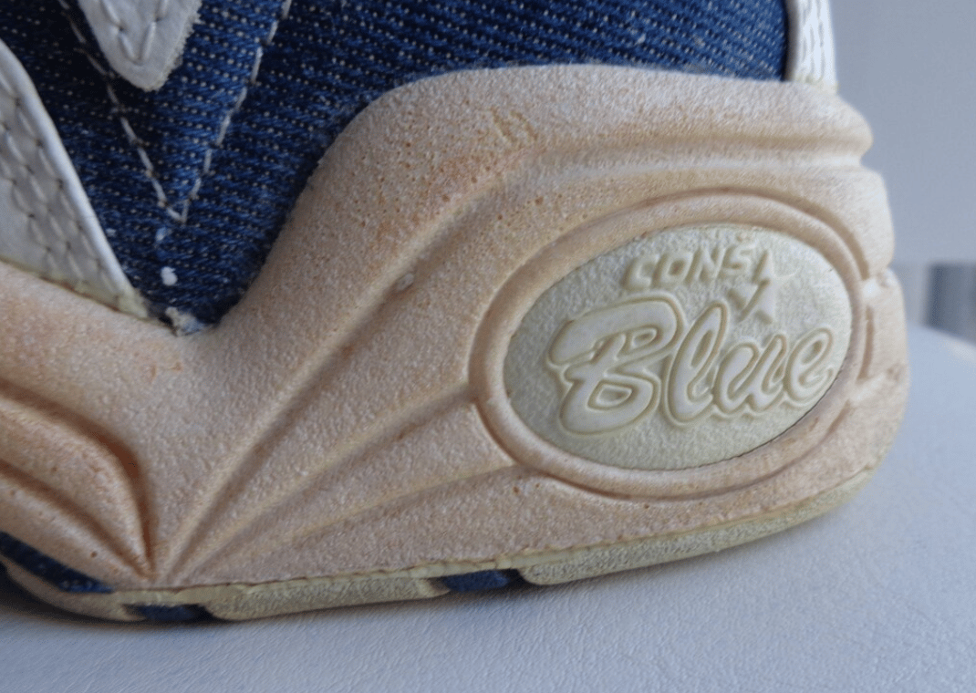 Vintage Converse Cons Blue Denim from the Kentucky Wildcats 1996 season