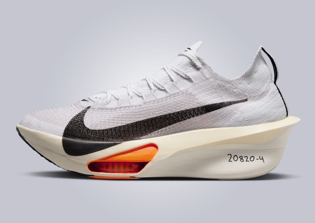 Nike Alphafly NEXT% 3 Proto White Black Orange Lateral